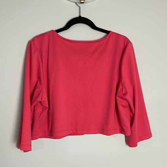 Perceptions Pink Blazer (1X) - Picture 2 of 6